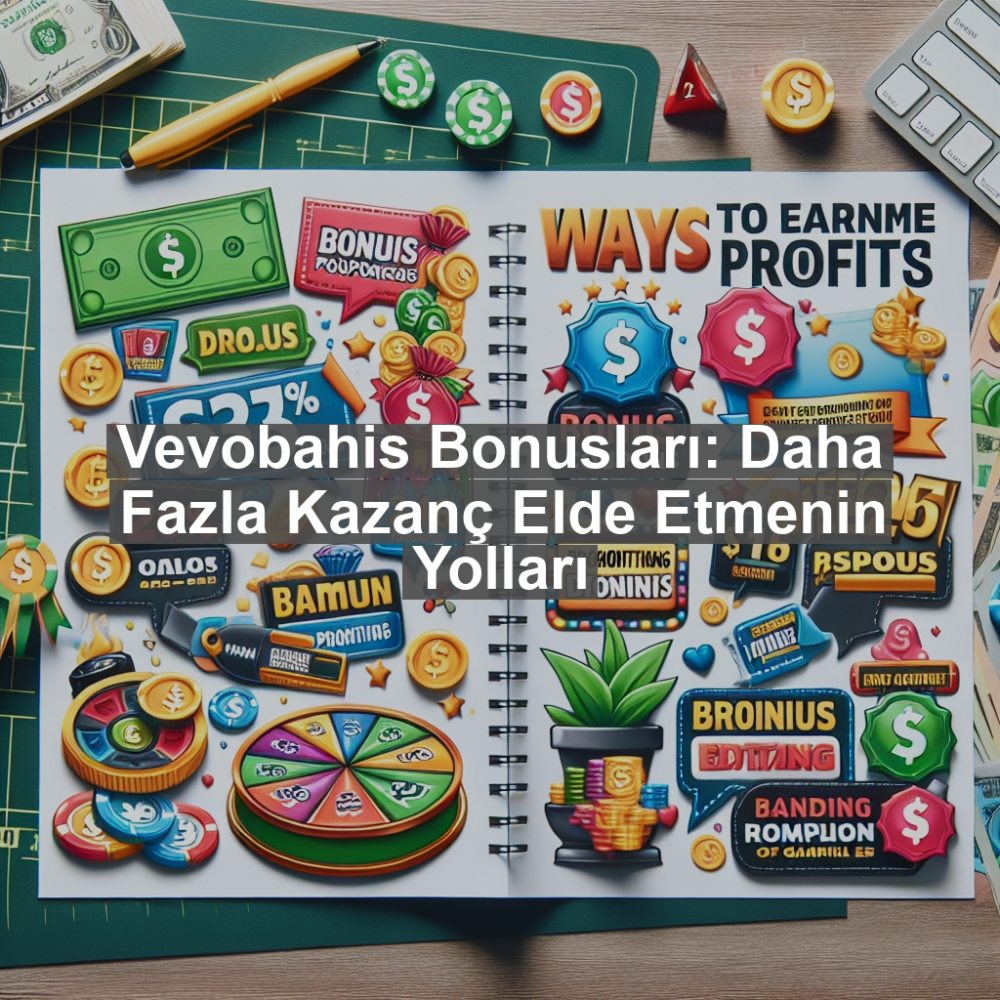 Vevobahis Bonusları: Daha Fazla Kazanç Elde Etmenin Yolları